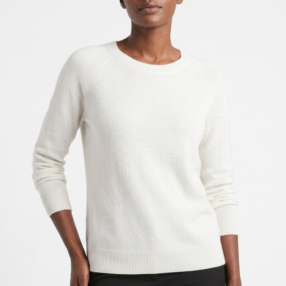 BANANA REPUBLIC Cashmere  Pullover Lightweight Sweater Women Size L